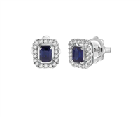 Earrings Salvini Woman Mini Dora in White Gold Zaffiro 0.50 Ct 20108374 - 20108374